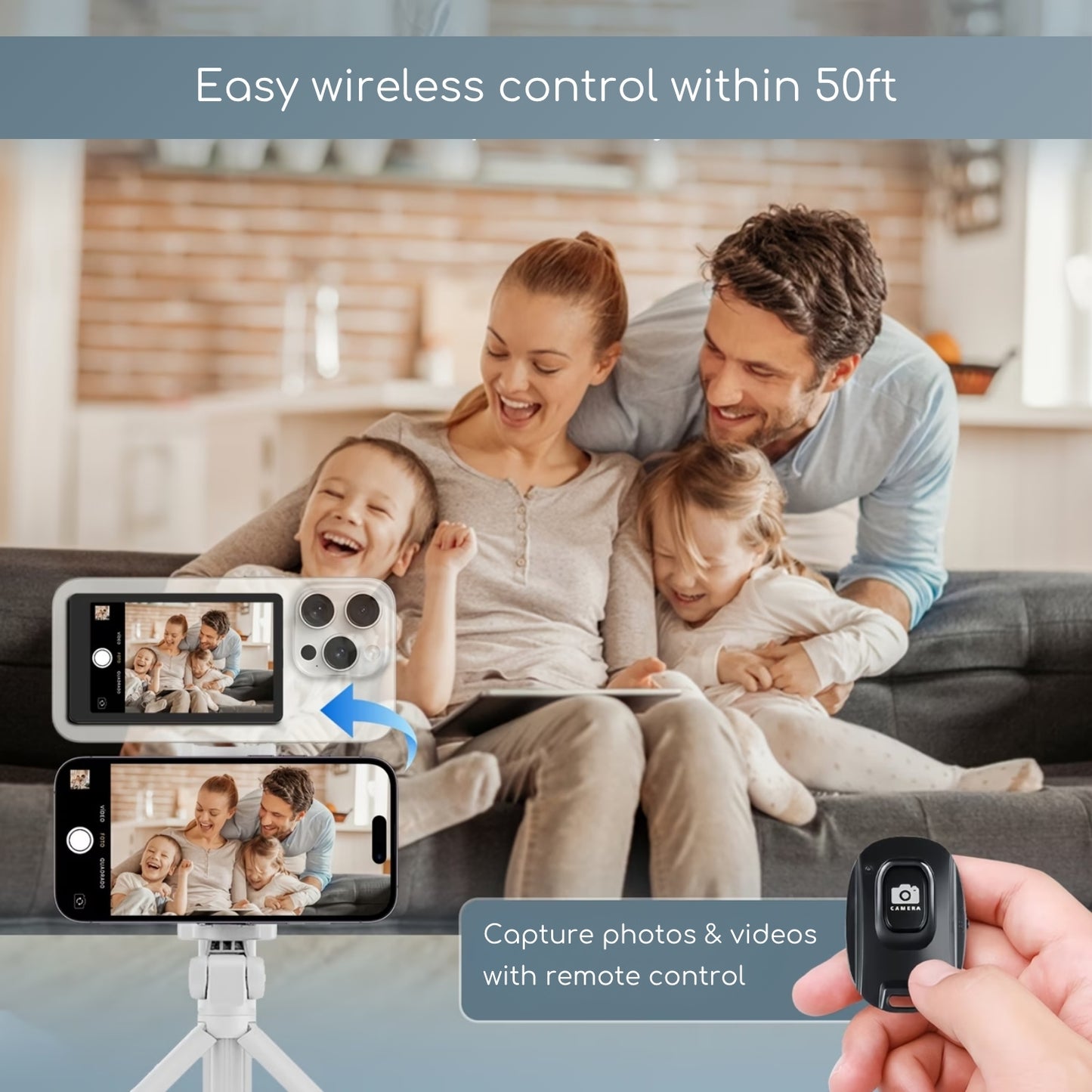 duomira™ - Smartphone Vlogging & Selfie Monitor